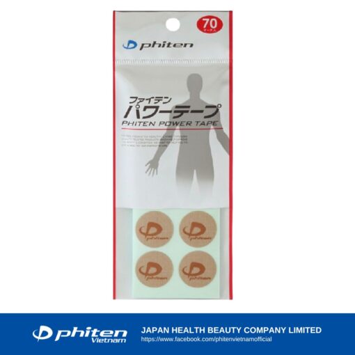 Băng Dán Điểm (70 miếng dán tròn) - Phiten Titanium Power Tape (70pcs)