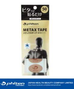 Băng Dán Điểm (loại 50 miếng dán hình bầu dục) - Phiten Metax Tape (50pcs)