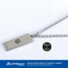 Vòng Cổ Stainless Chain With Titanium Plate & Titan Ball