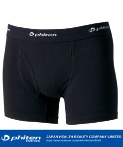 Quần lót Boxer Phiten Raku black