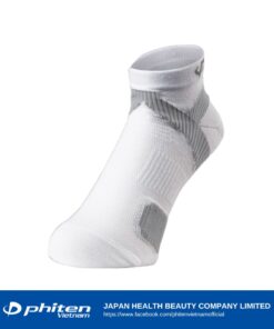 Tất Vớ Cổ Ngắn Phiten Trắng