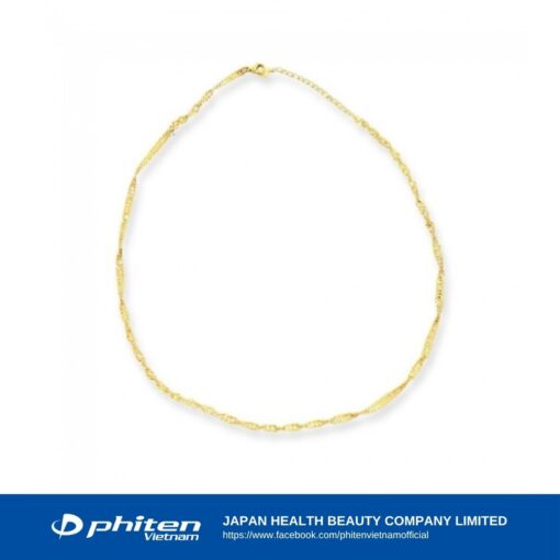 Vòng Cổ Titanium Chain Twist 0.5φ GOLD IP