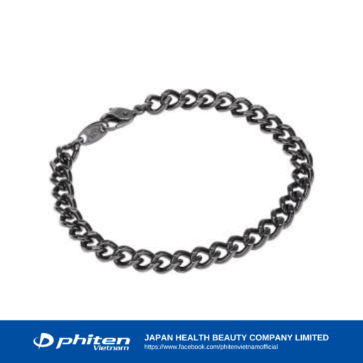 vòng tay carbonized titanium chain