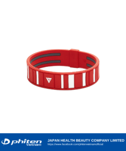 Vòng Tay PHITEN RAKUWA BRACELET EXTREME STRIPE Đỏ