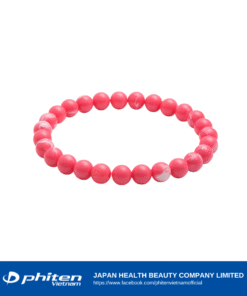 Vòng Tay PHITEN RAKUWA BRACELET METAX CRYSTAL TOUCH ĐỎ