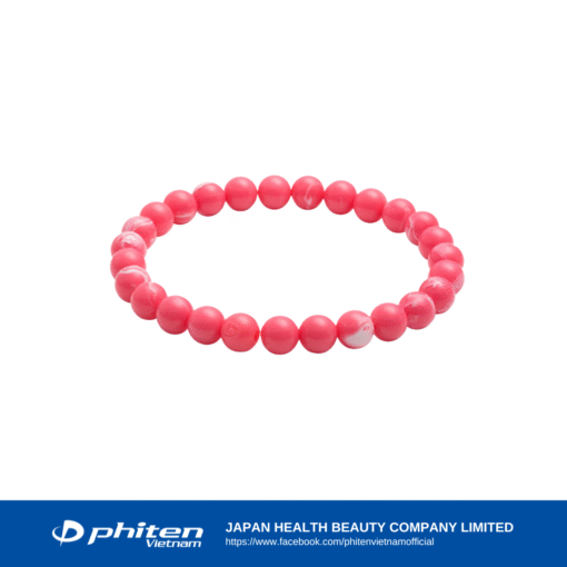 Vòng Tay PHITEN RAKUWA BRACELET METAX CRYSTAL TOUCH ĐỎ