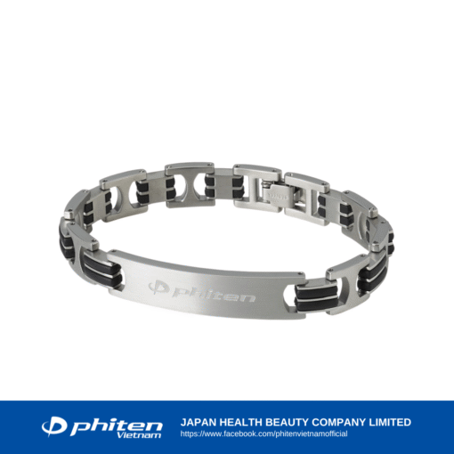 Vòng Tay PHITEN TITANIUM BRACELET HARD COAT METAX (WIDE)