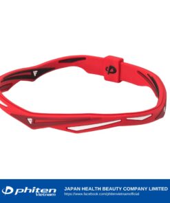 Vòng chân Phiten Rakuwa Extreme Twist Đỏ Trắng