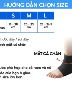 Đai Bảo Vệ Cổ Chân Thể Thao Chuyên Dụng 9 dai bao ve co chan the thao 4