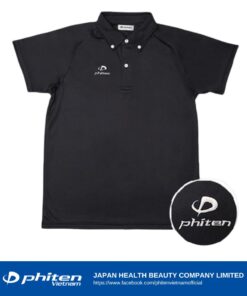phiten polo shirt black