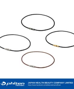 vòng cổ rakuwa bullet đen vàng nâu bạc