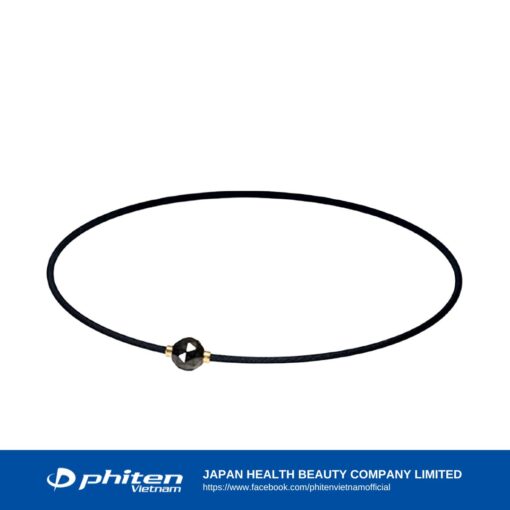 vòng cổ rakuwa metax mirror ball cut black