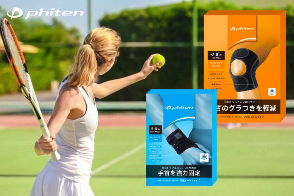 sử dụng băng đai bảo vệ khi chơi tennis