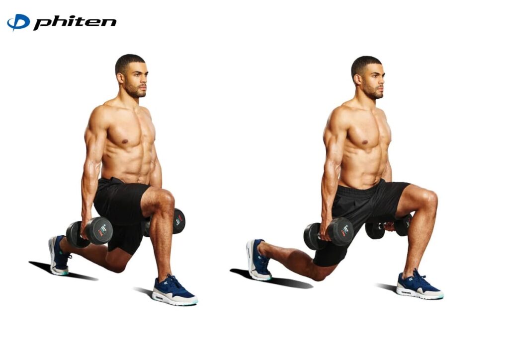 Cách tập pickleball tại nhà với các bài tập bổ trợ hiệu quả 8 bài tập lunges tăng thể lực