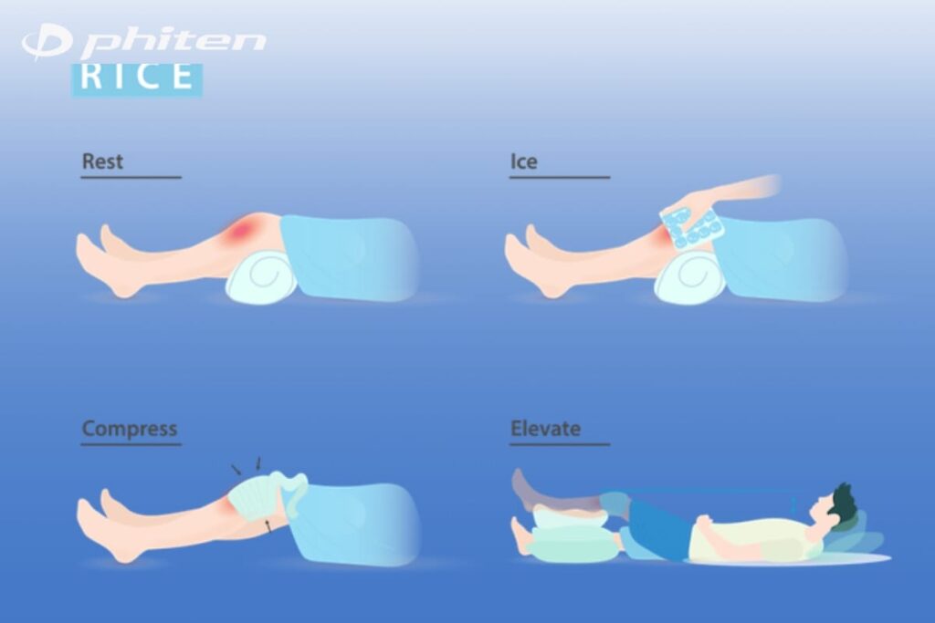 Cách chữa đau cổ chân khi đá bóng do bị bong gân