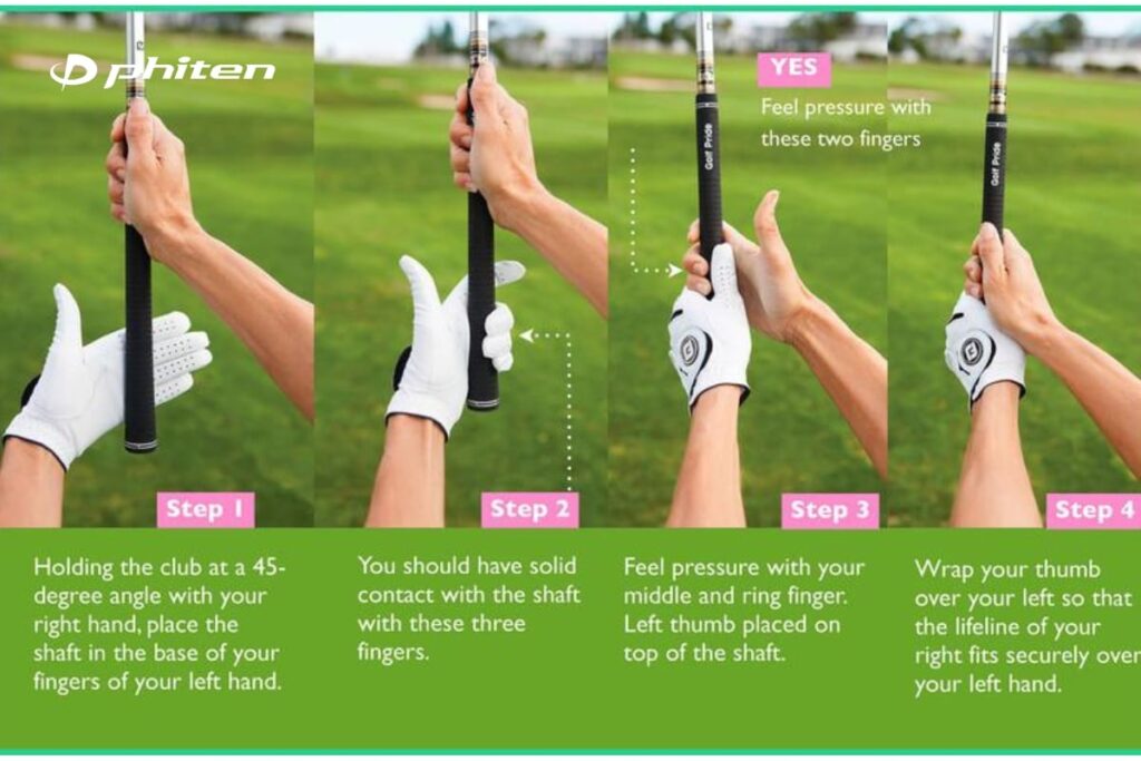 cách cầm gậy golf đúng kỹ thuật