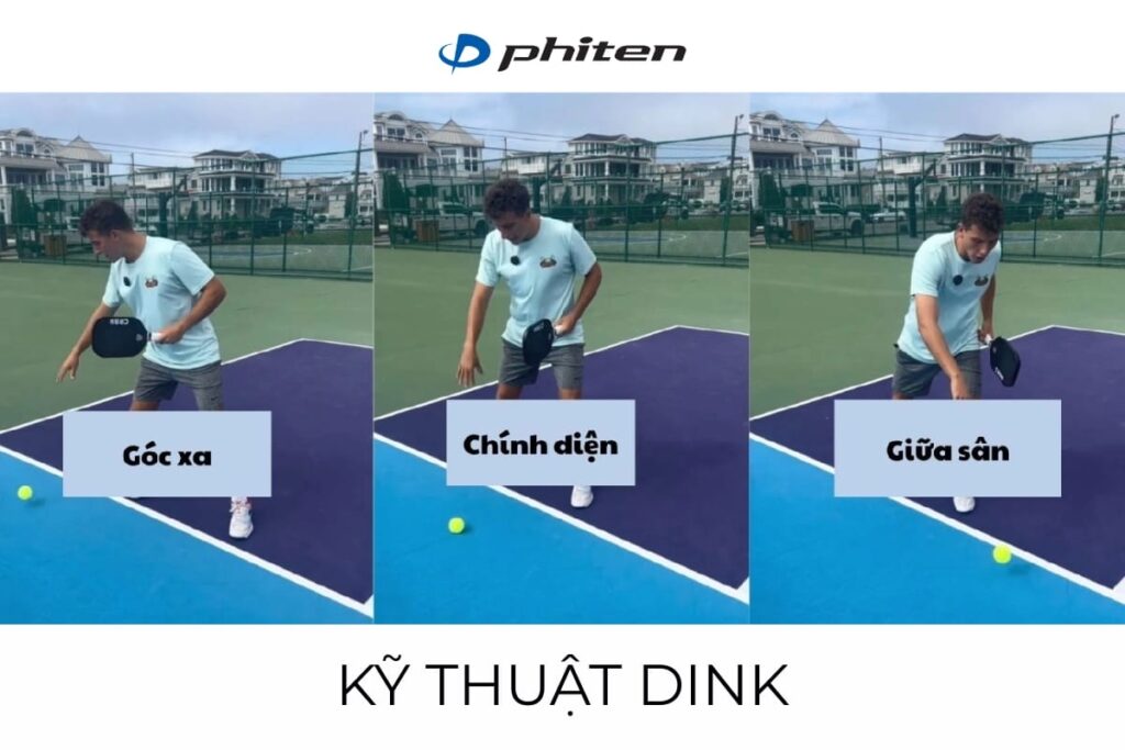 kỹ thuật dink pickleball