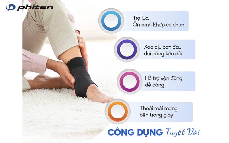 băng đai bảo vệ bàn chân phiten